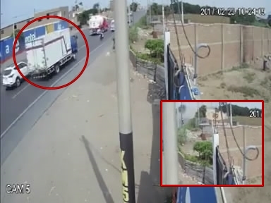 Video muestra cómo ocurrió accidente donde murieron 18 personas