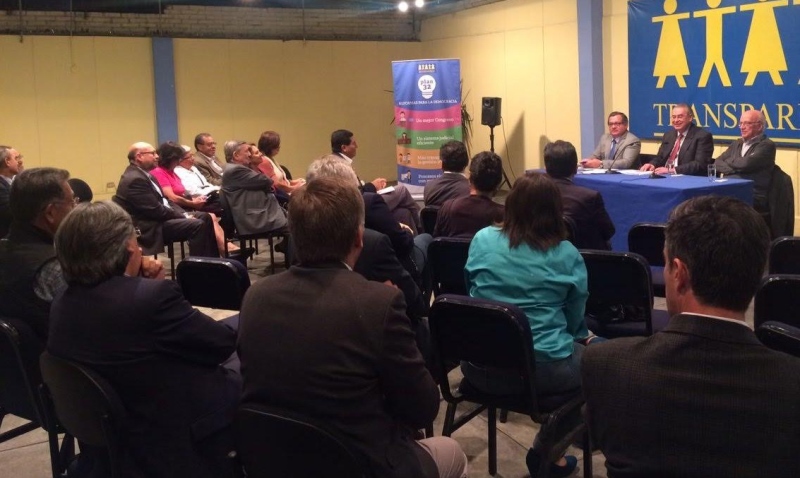 Transparencia pide dar pasos firmes en la reforma institucional para combatir la corrupción
