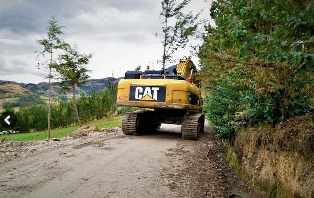 Medio millar de familias se benefician con trocha carrozable en Cachicadán
