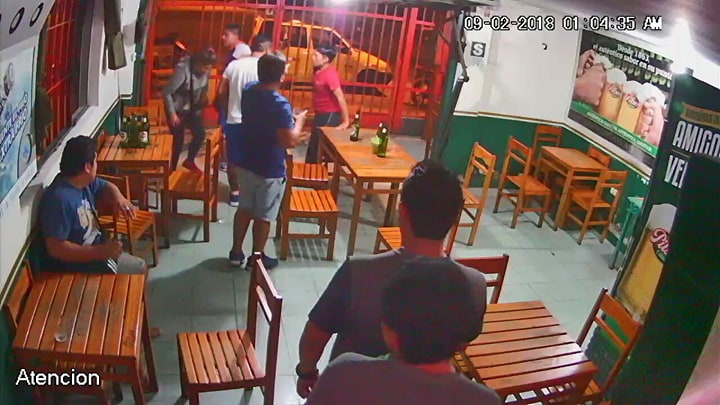 Trujillo: capturan a sujeto que sembró el pánico a balazos dentro de un bar