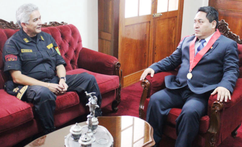 Poder Judicial y Policía de La Libertad coordinan acciones contra crimen organizado