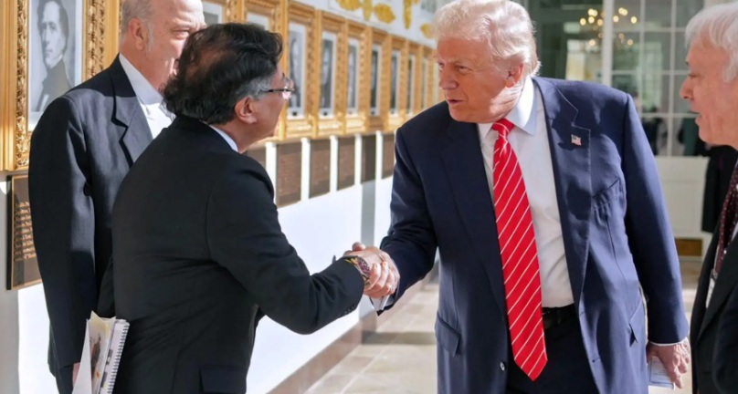 Trump aceptó mediar con Ecuador para desescalar crisis con Colombia, según Petro