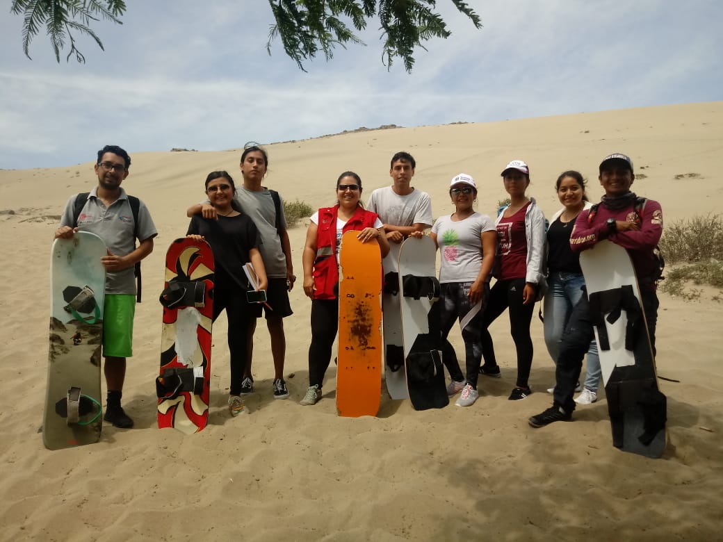 Realizan reconocimiento de lugares atractivos para el turismo de aventura en La Libertad