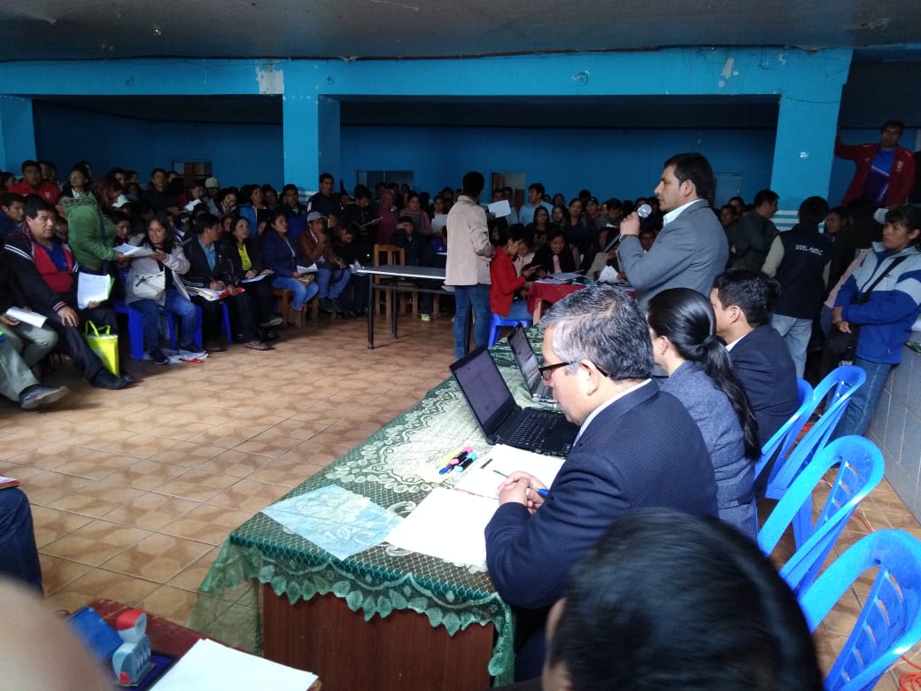 Pataz: Ugel está al 71 % de contratación docente para inicio del Año Escolar 2020