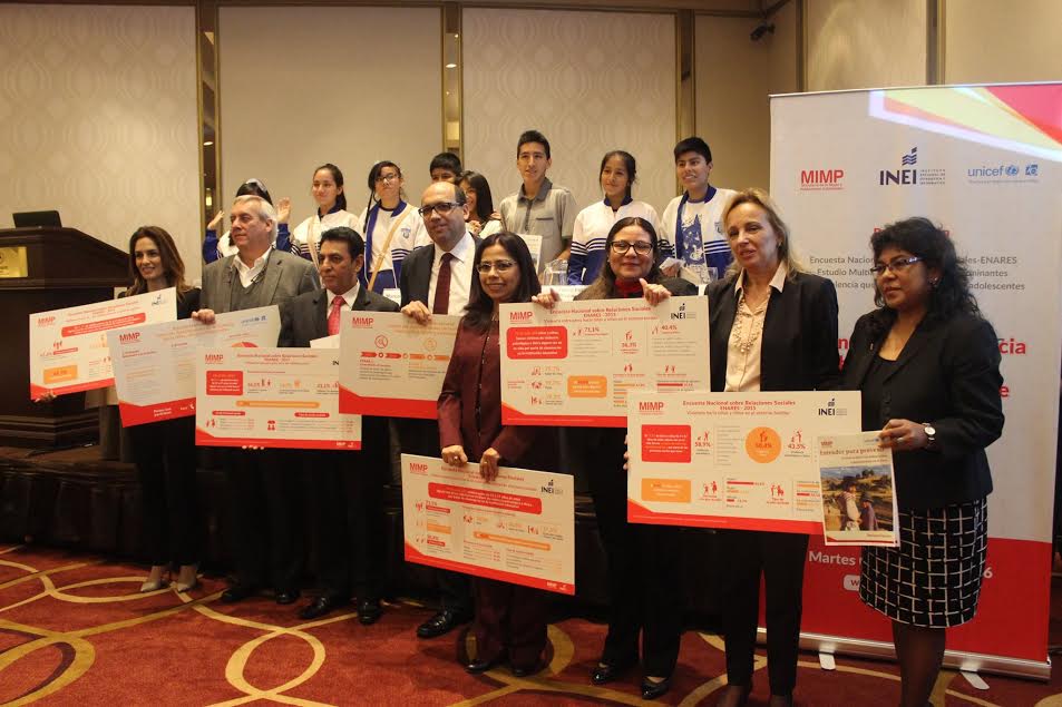 El 73.8% de niños y niñas del Perú fueron víctimas de violencia familiar alguna vez