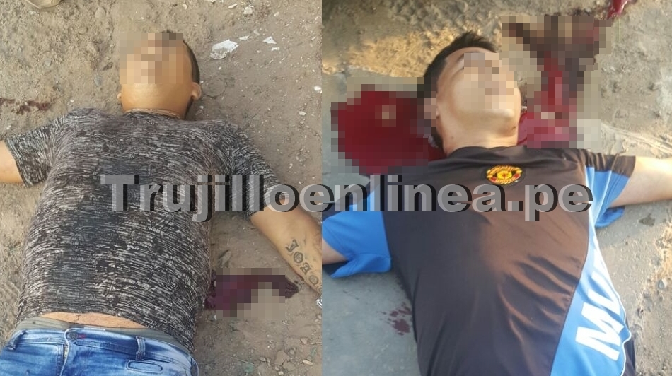 Doble crimen en Huanchaco fue por guerra entre bandas criminales