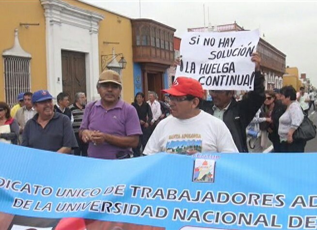 Trabajadores de la UNT anuncian huelga