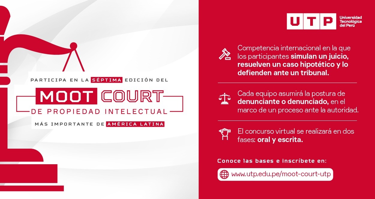UTP organiza la séptima edición del Moot Court de Propiedad Intelectual