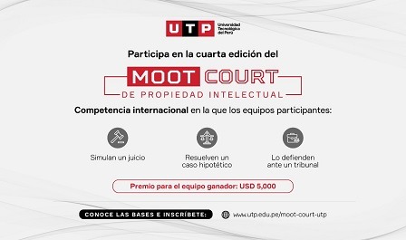 UTP organiza la cuarta edición del Moot Court de Propiedad Intelectual 
