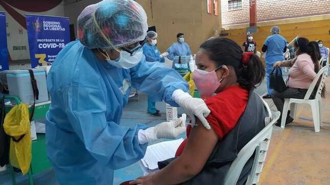 Más de 120 mil liberteños no acuden para colocarse la segunda dosis