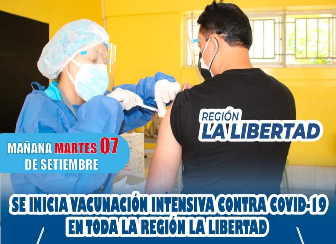 Trujillo: mañana comienza la vacunación a mayores de 35 años 