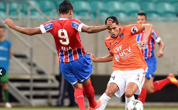 Vallejo pasa a cuartos de final de Copa Sudamericana al vencer a Bahía del Brasil