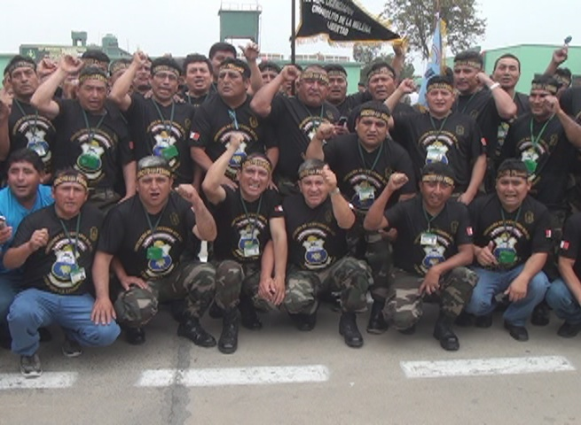 Trujillo: celebran por primera vez a los veteranos que participaron en lucha contra el terrorismo