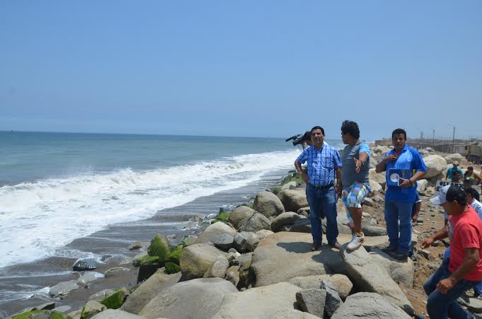 Alcalde de Víctor Larco pide a Transportes que enrocado dure tres años