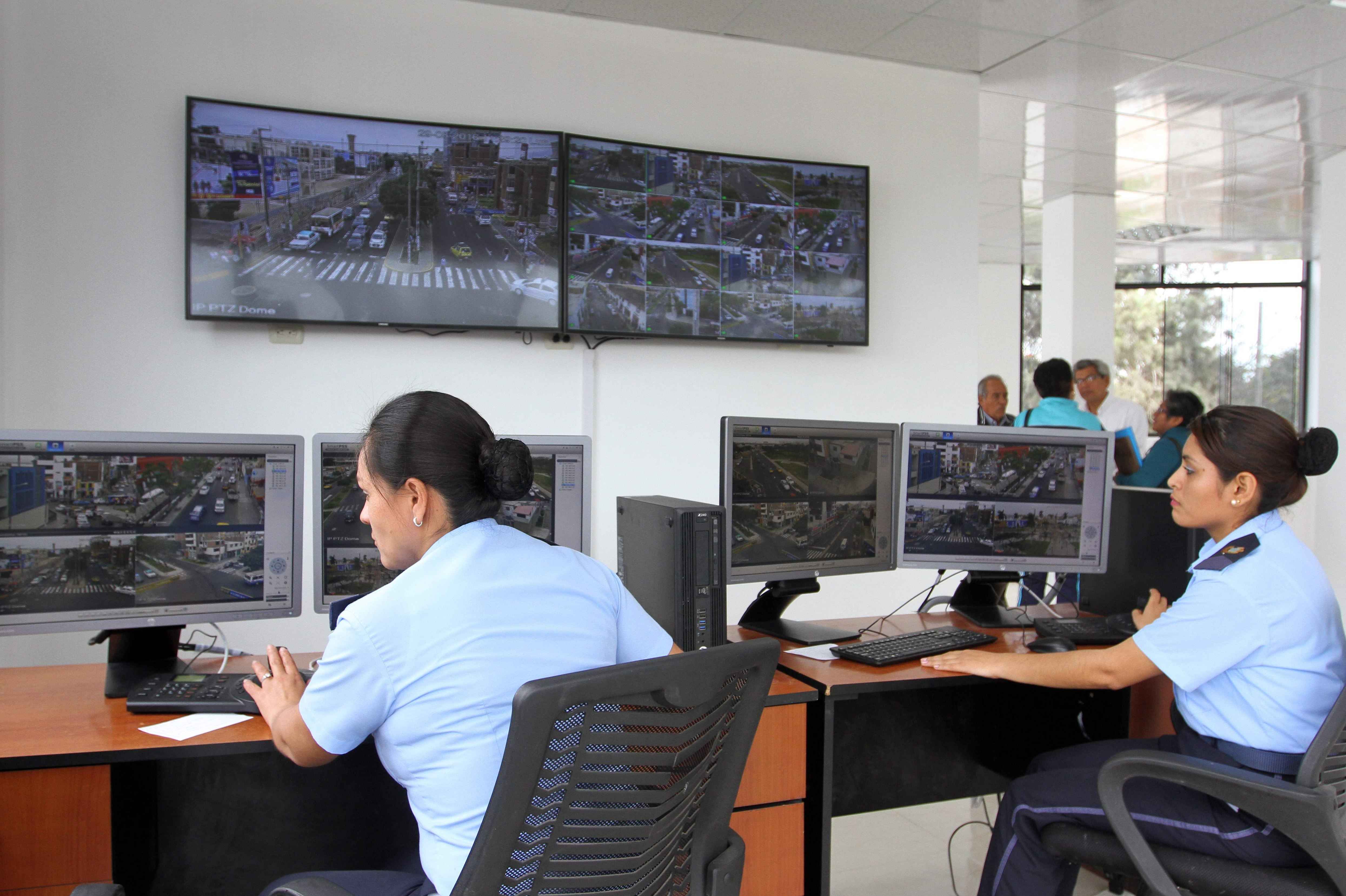 Inauguran central de videovigilancia de Trujillo