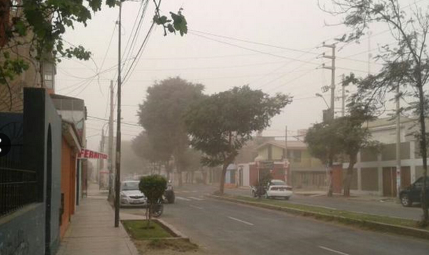 Ciudades de la Costa soportan hoy vientos con velocidades de hasta 50 km por hora
