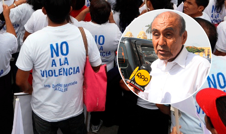 Alcalde de Trujillo asegura que Marcha por la Paz no fue politizada