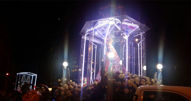 Virgen de la Puerta está en Trujillo derramando sus bendiciones 