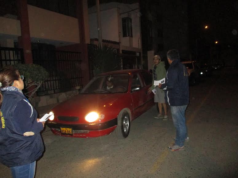 Víctor Larco: municipalidad desarrolla campaña “La Vía Pública no es Garaje”