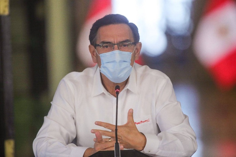 El 79% cree que presidente Vizcarra debe continuar en el cargo, según encuesta de Ipsos