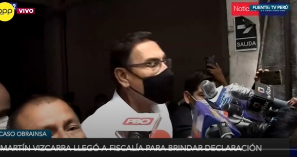 Expresidente Martín Vizcarra solicita a Fiscalía levante su secreto bancario y entregó su pasaporte