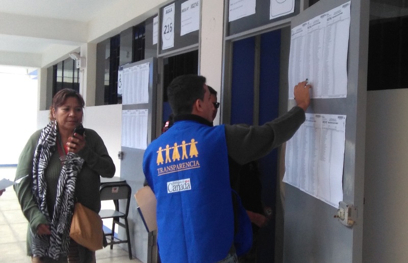 Transparencia exhorta a esperar con serenidad resultados oficiales