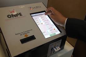 Voto electrónico será aplicado a mayor escala en elecciones del 2018