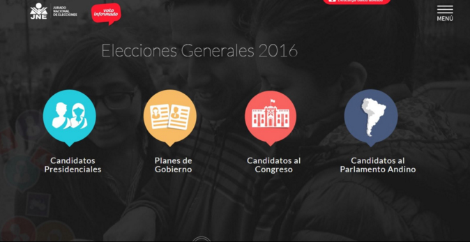 "Voto informado" permitirá conocer hojas de vida de candidatos