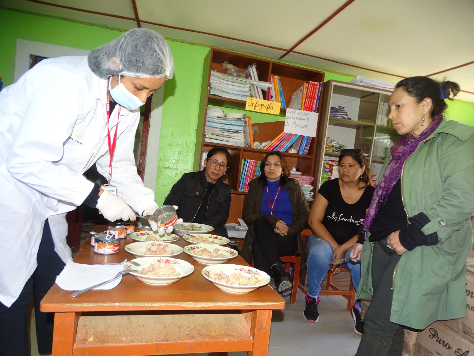 La Libertad: Qali Warma supervisa calidad de alimentos en Carracmaca en el distrito de Huamachuco