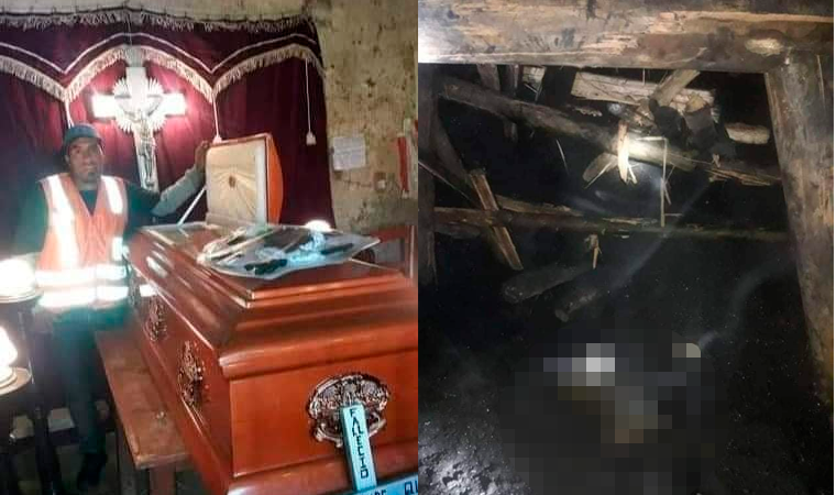 Obrero se asfixia dentro de socavón en Santiago de Chuco