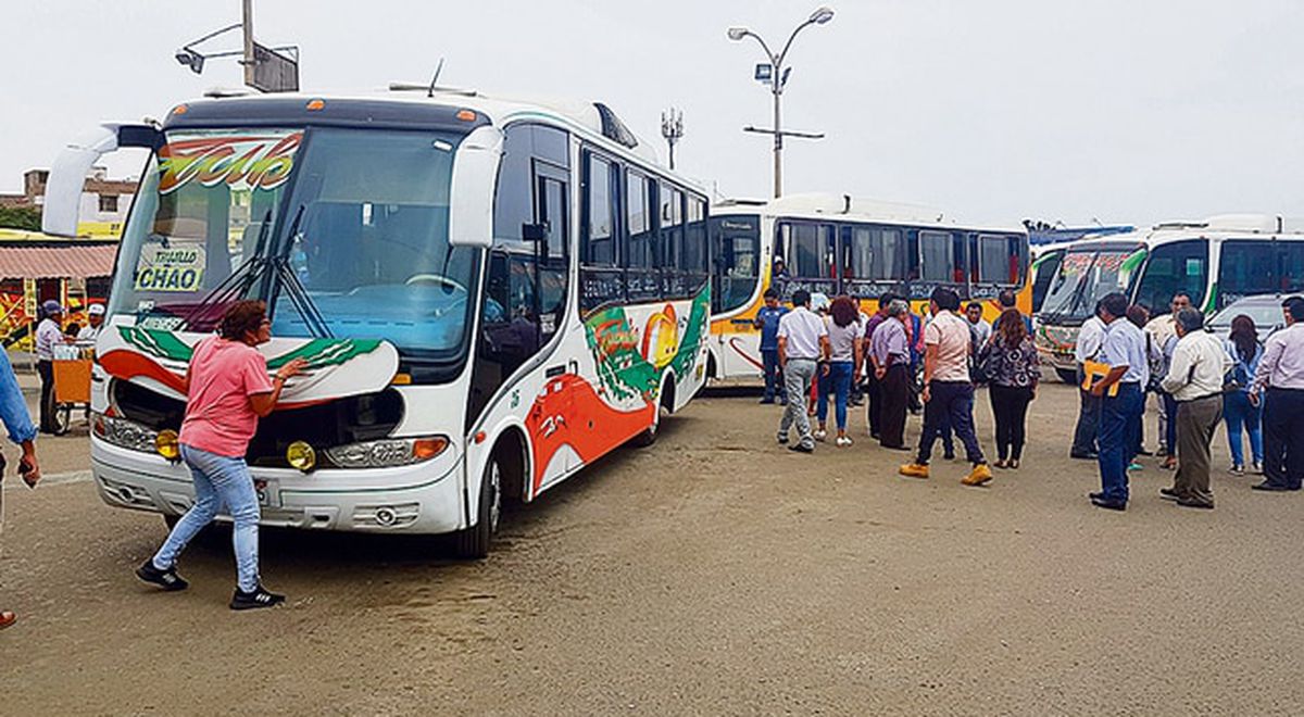 Casa Grande y Santiago de Cao siguen sin implementar protocolos sanitarios para transporte interprovincial