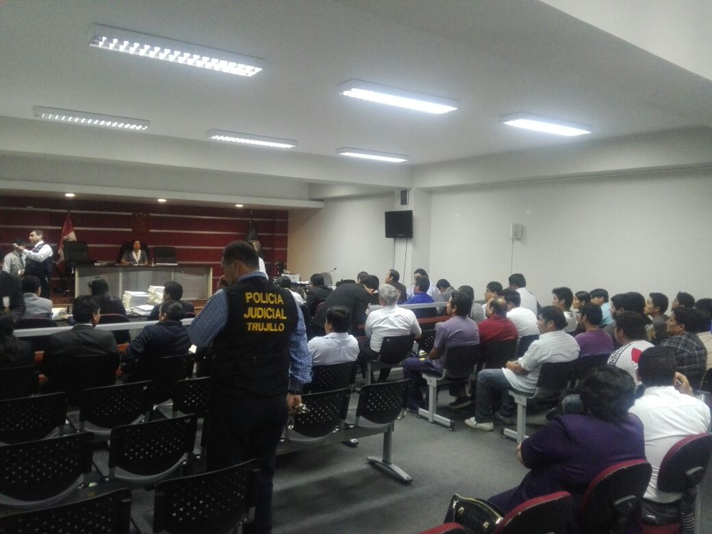 Piden 18  meses de prisión preventiva para Malditos de Cartavio