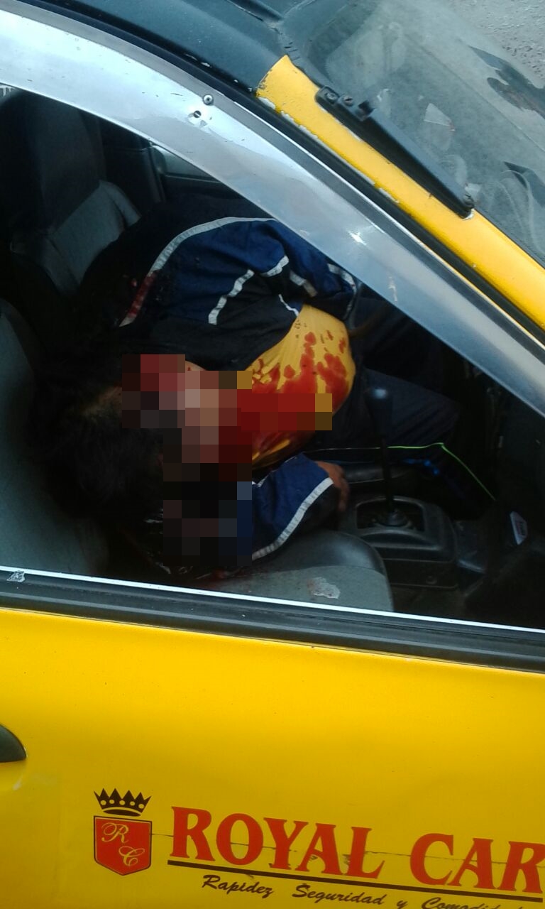 Asesinan a taxista en centro histórico de Trujillo(ampliación)