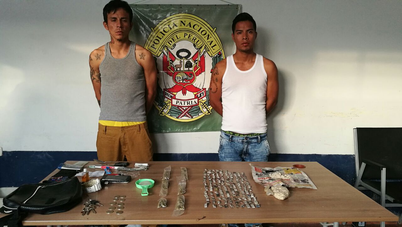 Caen microcomercializadores en centro poblado El Milagro