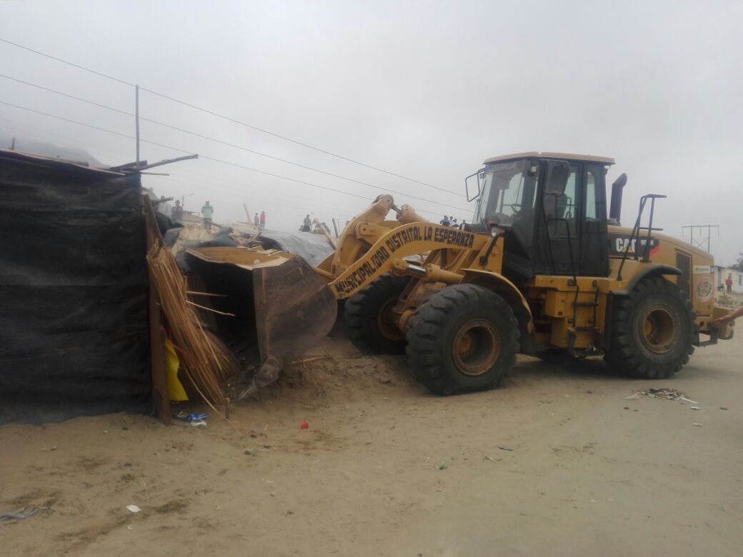 Destruyen más de 500 ranchos invasores en La Esperanza y El Porvenir