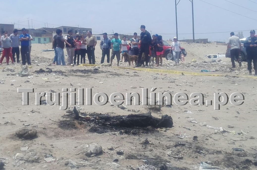 Hallan cuerpo calcinado de mujer en La Esperanza