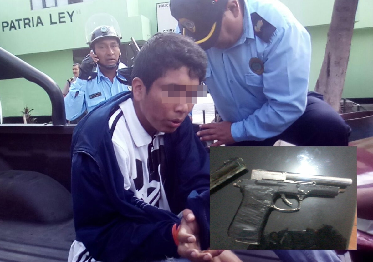 Trujillo: Otro menor cae por asaltar con arma hechiza