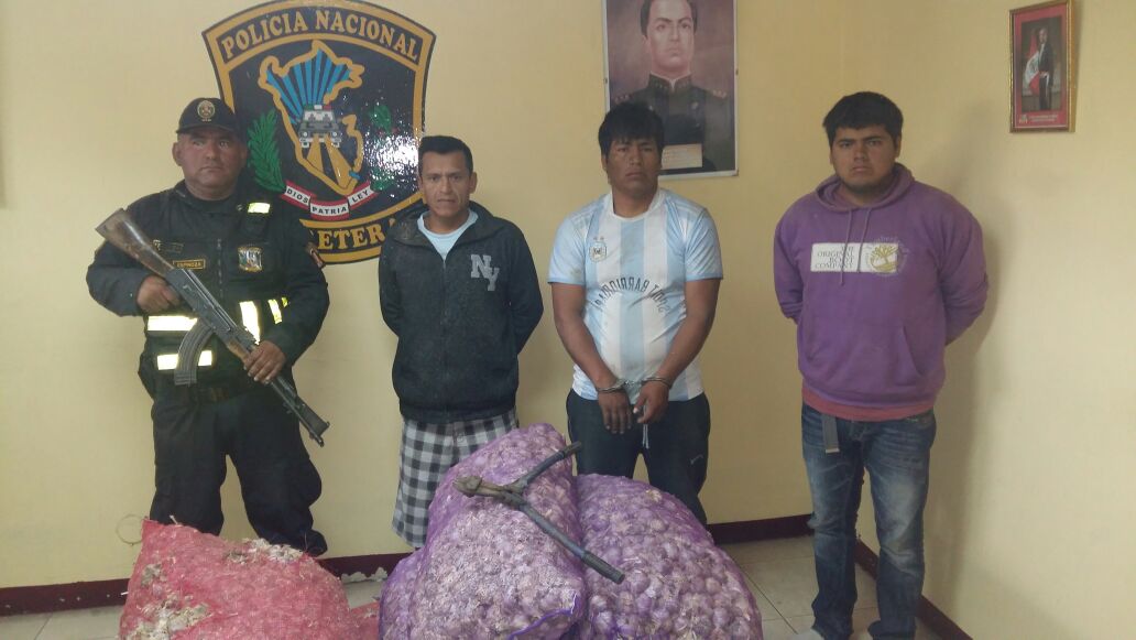 Atrapan a tres "patinadores" en Virú