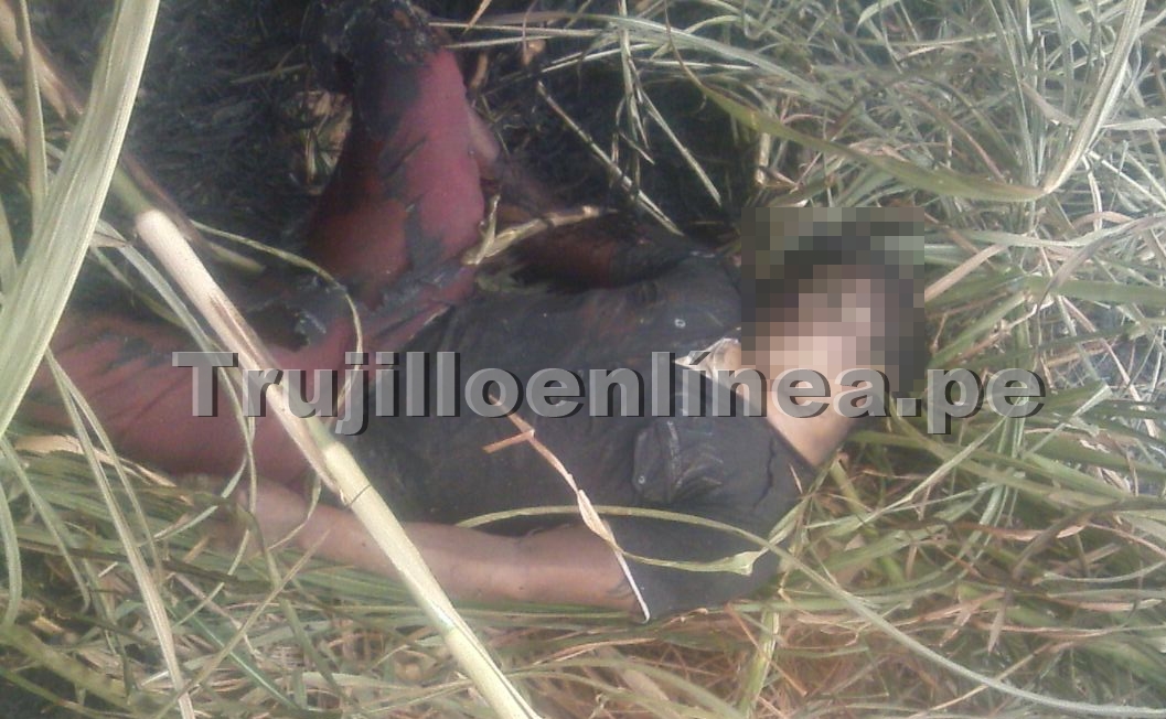 Hallan cadáver en cañaverales de Virú