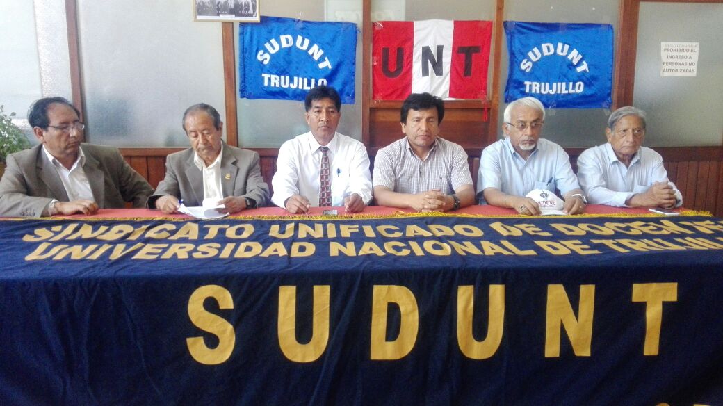 Profesores de la Universidad Nacional de Trujillo continuarán huelga