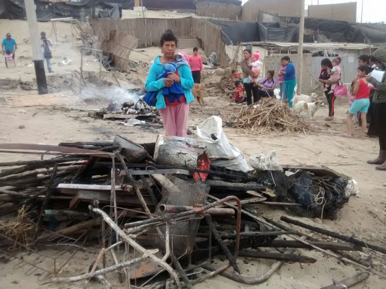 Queman tres ranchos en La Esperanza por supuesta venganza