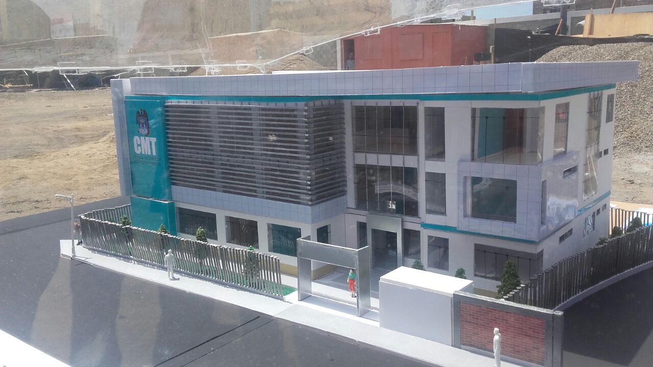 Colocan primera piedra de central de monitoreo en Trujillo