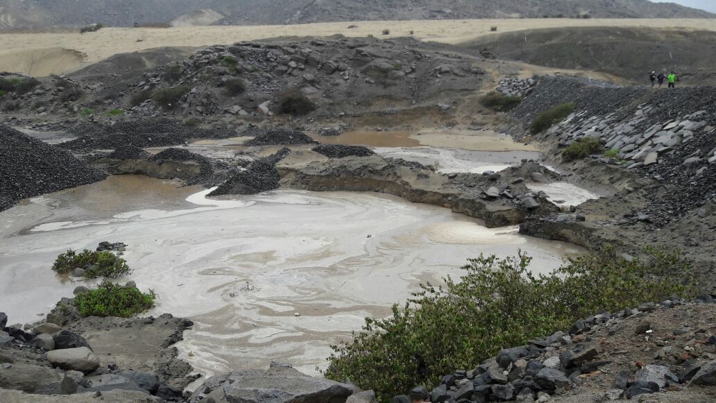 Lluvias provocan desborde de quebradas en La Libertad