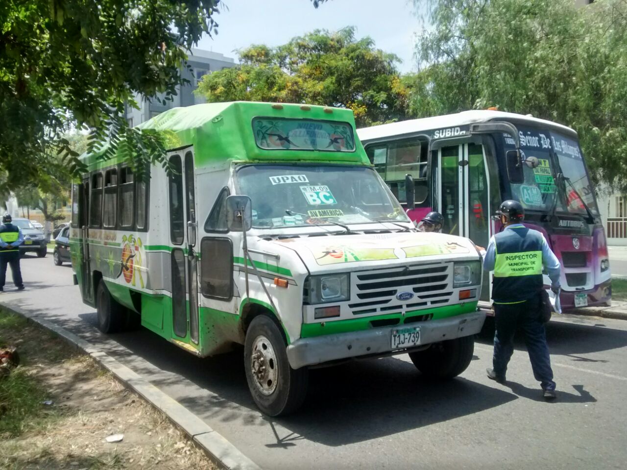 Inician operativos para sacar de circulación a micros viejos en Trujillo