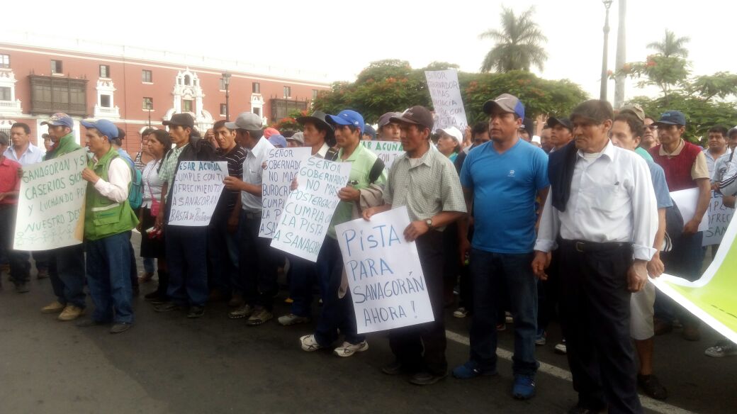 Pueblo de Sanagorán se levanta por incumplimiento de obra