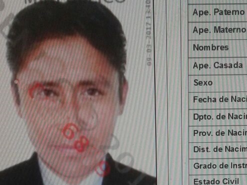 Identifican a conductor calcinado en accidente de Chao