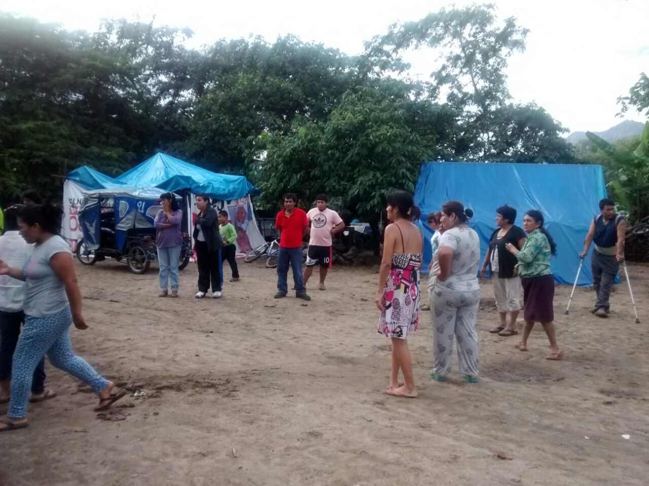 Distritos trujillanos comienzan la evacuación de sus pobladores 