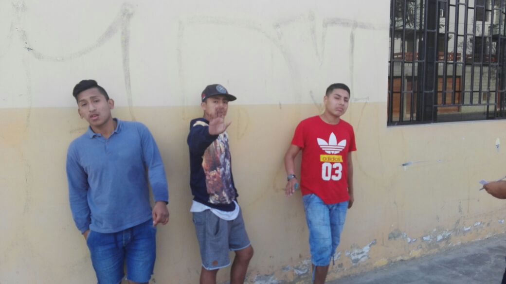 Trujillo: Sujetos detenidos por tratar de asaltar a turistas alemanes