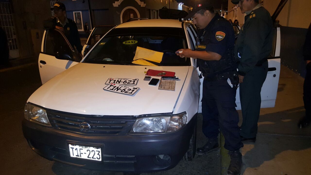 Trujillo: sujetos usaban placas clonadas para que no los detengan luego de robar