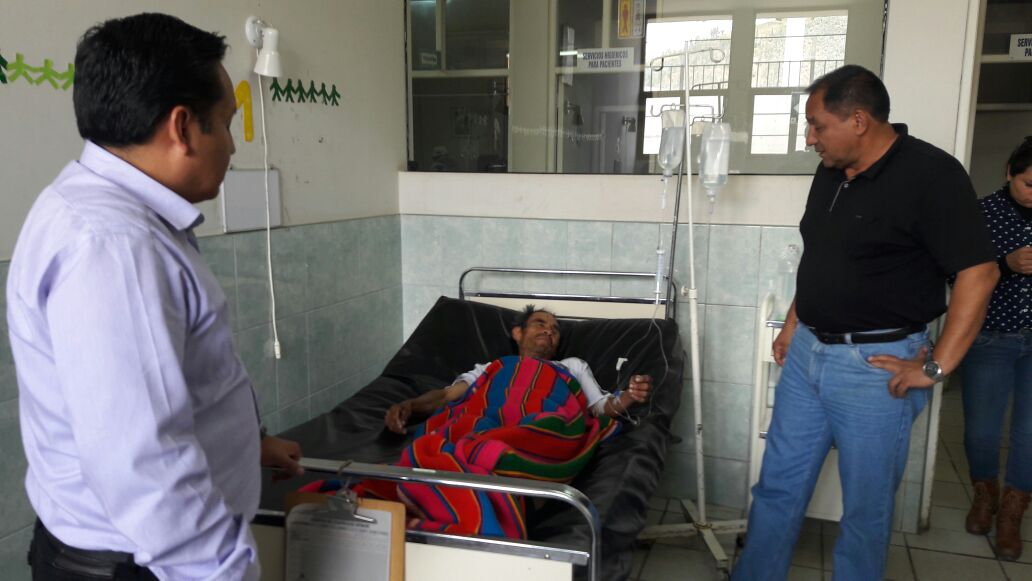 Sánchez Carrión: congresista Luis Yika promete ayudar a discapacitados